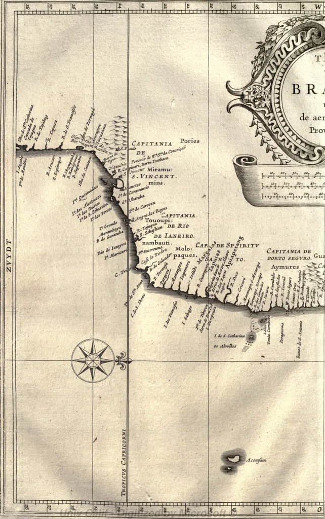 An illustration from Nieuvve wereldt, ofte, Beschrijvinghe van West-Indien : wt veelderhande schriften ende aen-teeckeninghen van verscheyden natien, 1625, leaf 469