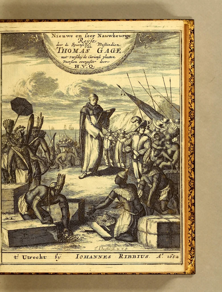 An illustration from Nieuwe ende seer naeuwkeurige reyse door de Spaensche West-Indien, 1682, leaf 5