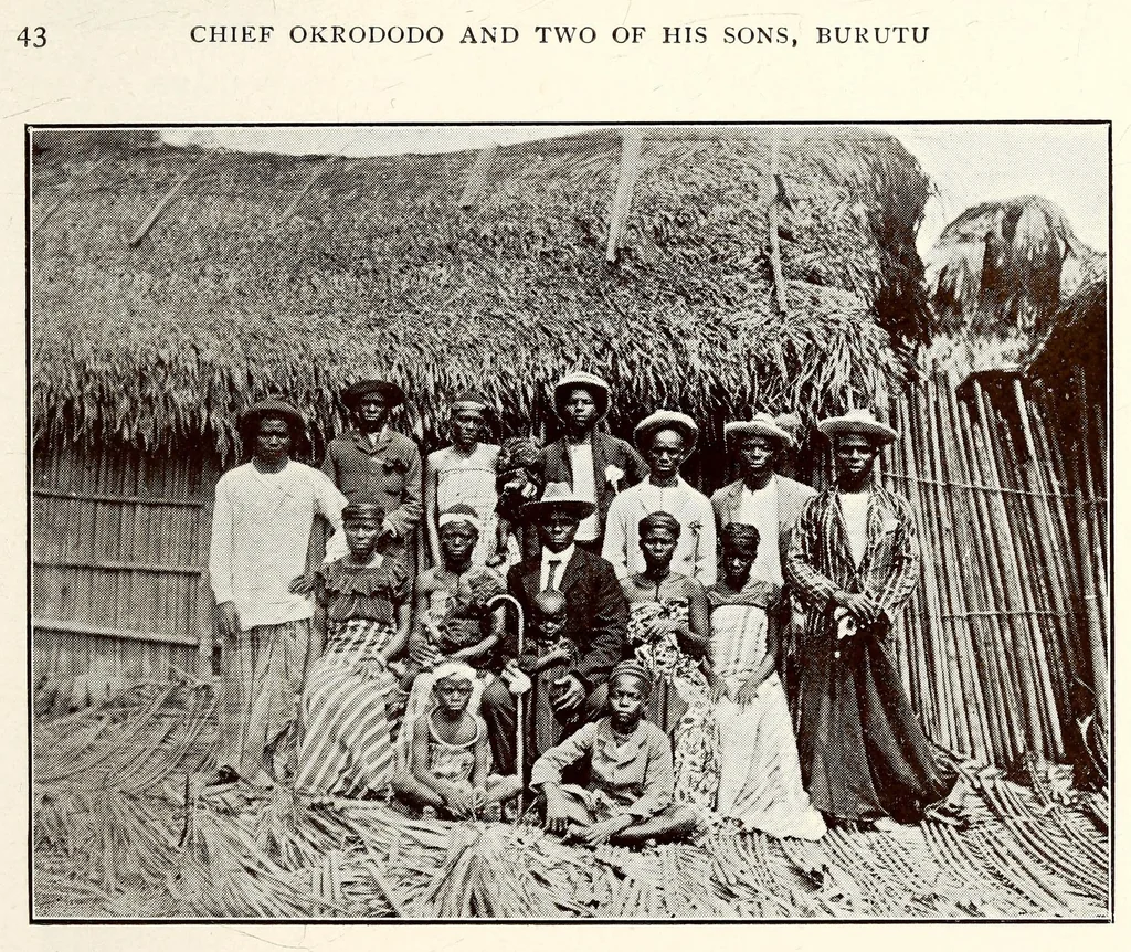 An illustration from Nigeria and its tin fields, 1910, leaf 231