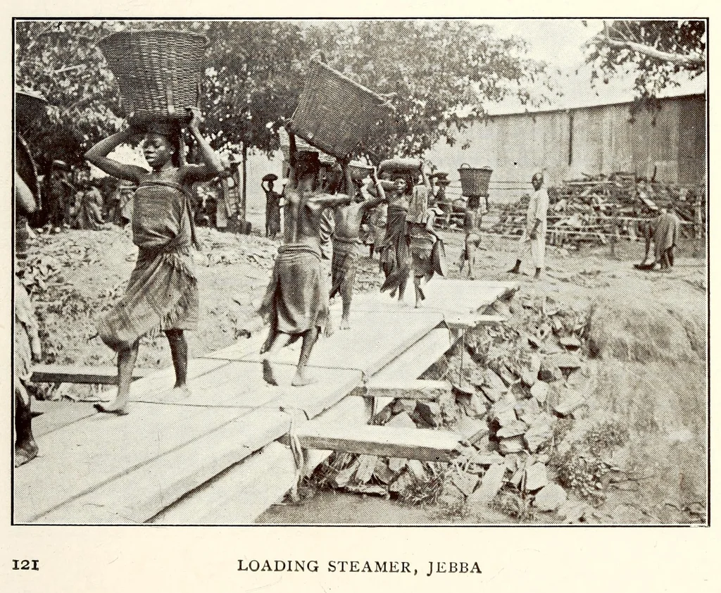 An illustration from Nigeria and its tin fields, 1910, leaf 271