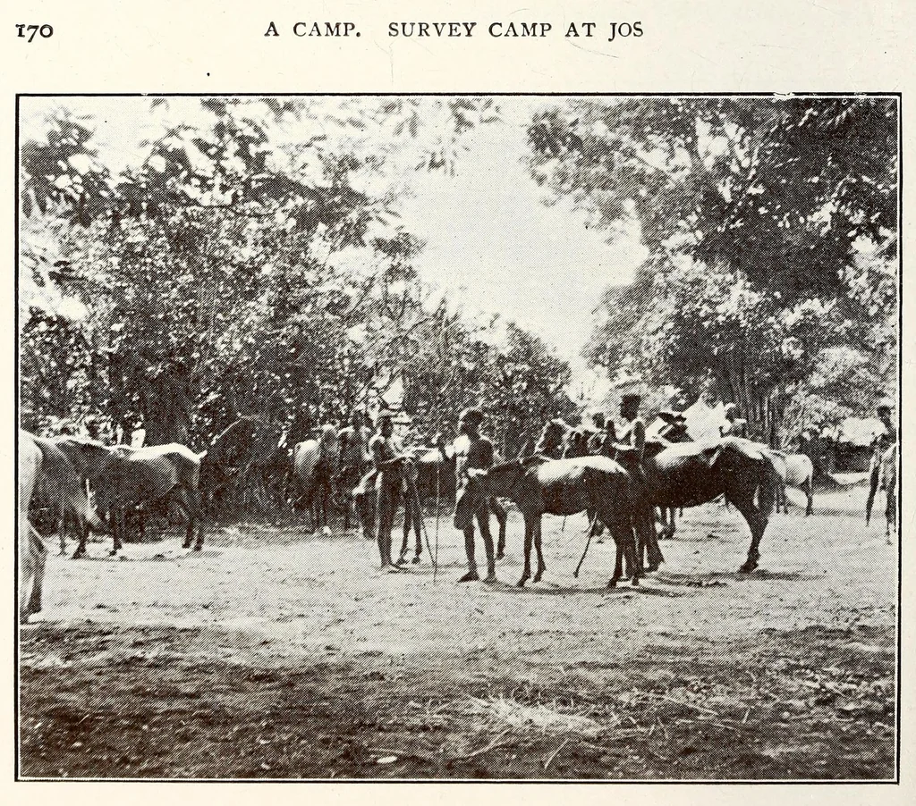 An illustration from Nigeria and its tin fields, 1910, leaf 298