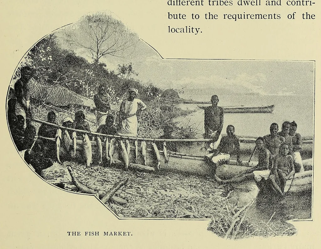 An illustration from Night and morning in dark Africa, 1902, leaf 133