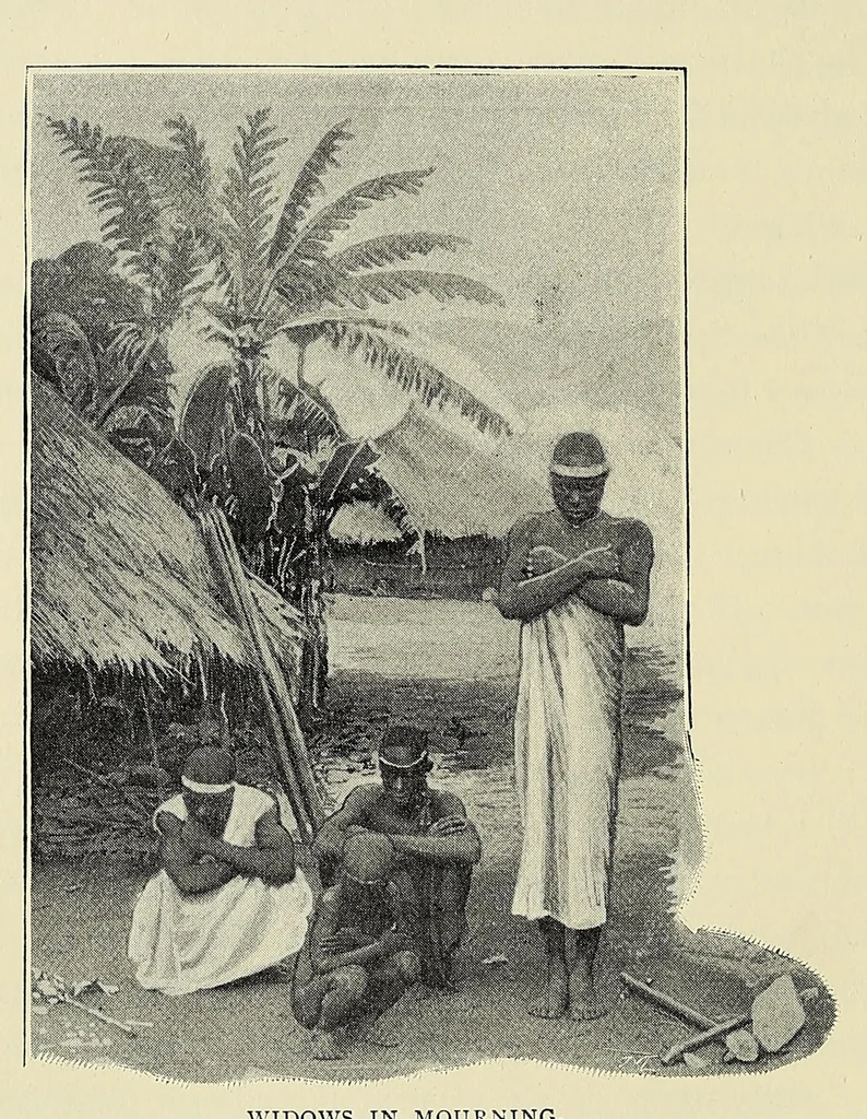 An illustration from Night and morning in dark Africa, 1902, leaf 160