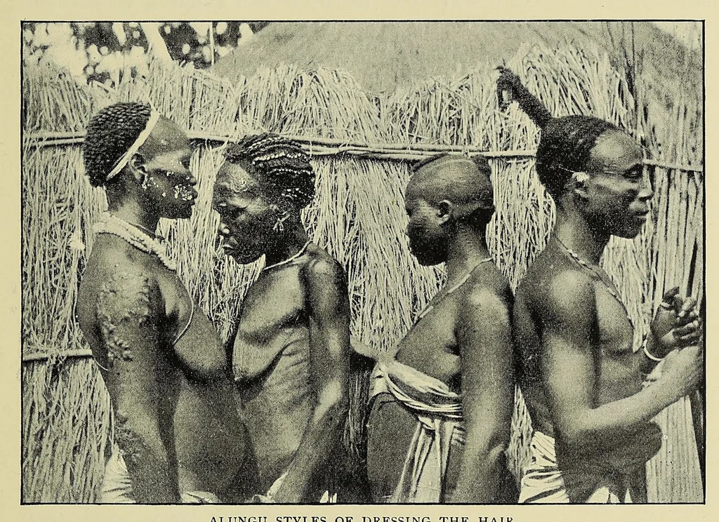 An illustration from Night and morning in dark Africa, 1902, leaf 185