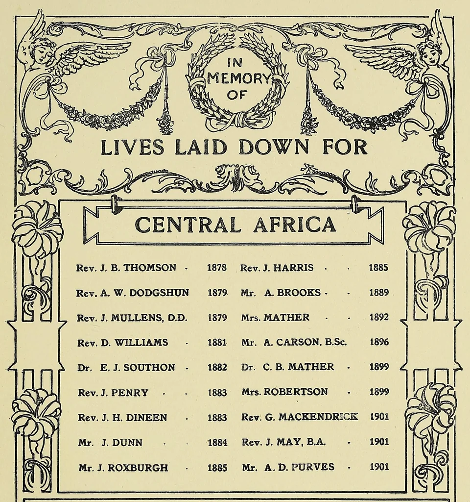 An illustration from Night and morning in dark Africa, 1902, leaf 227