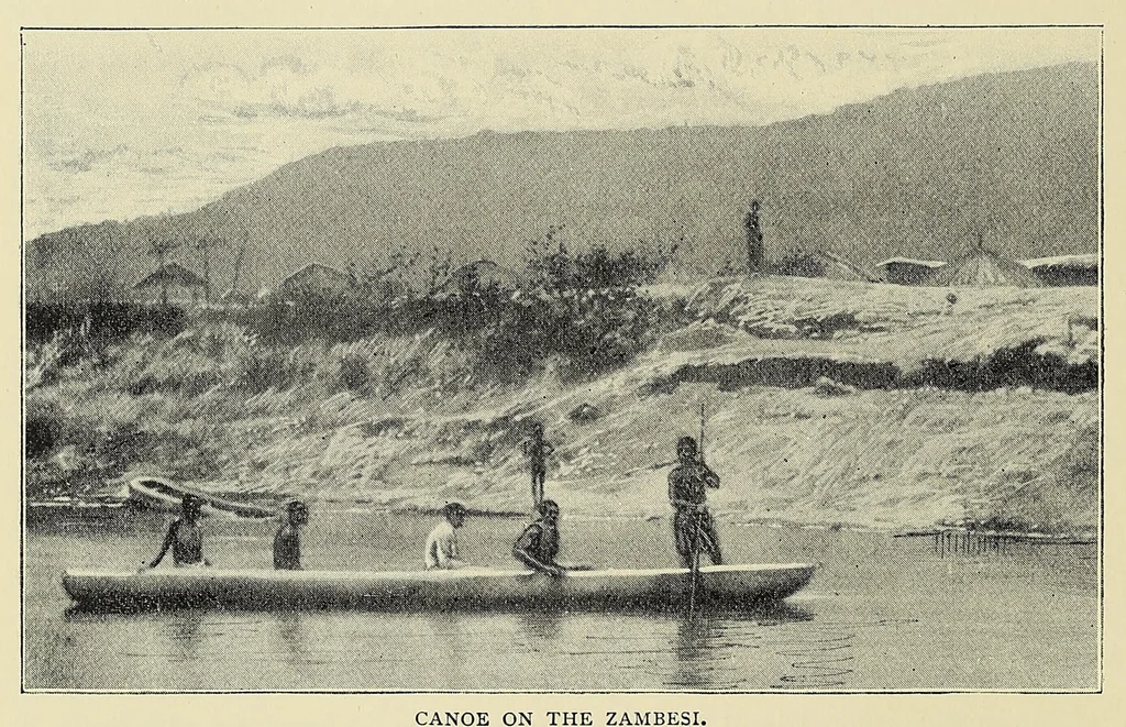An illustration from Night and morning in dark Africa, 1902, leaf 34