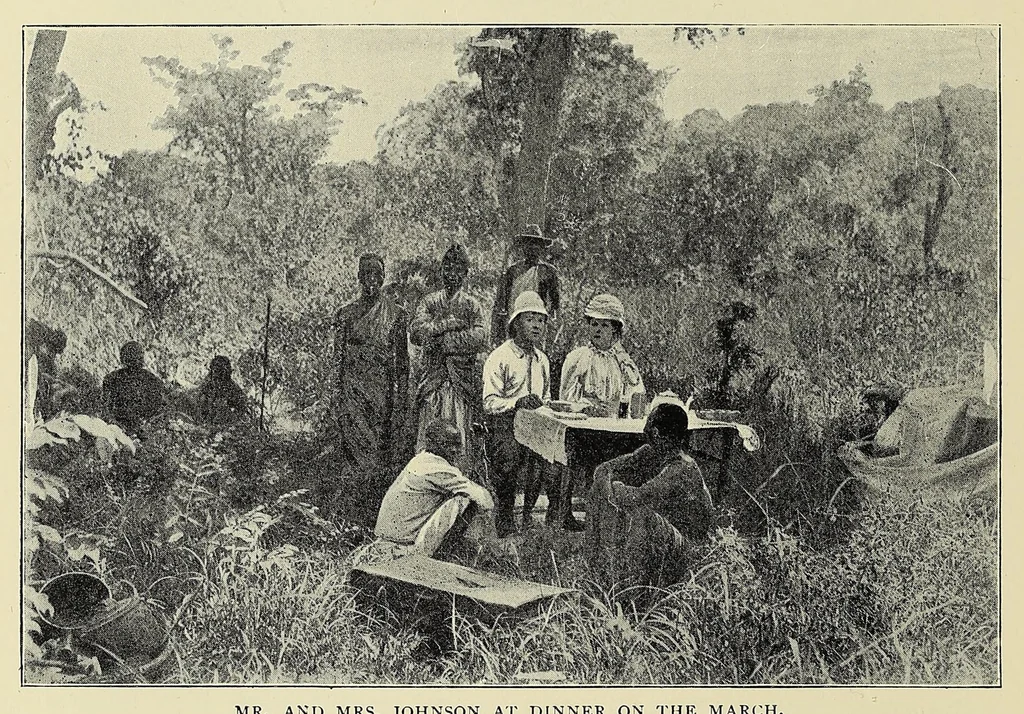 An illustration from Night and morning in dark Africa, 1902, leaf 44
