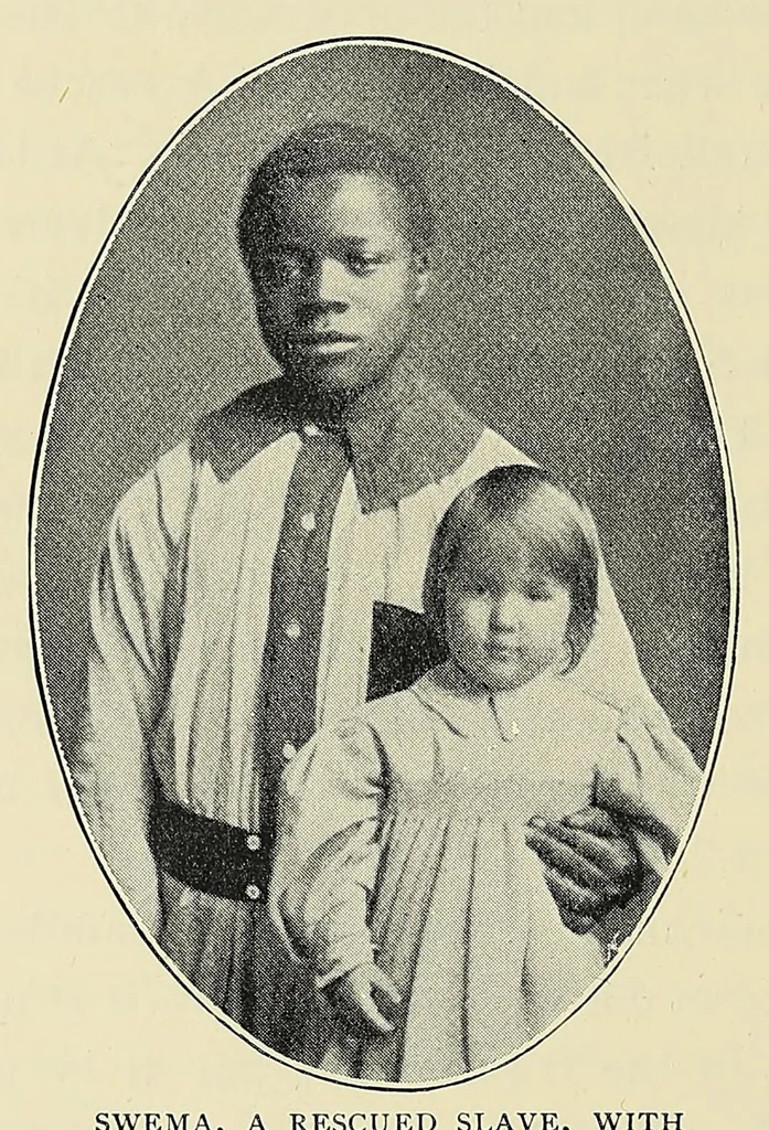 An illustration from Night and morning in dark Africa, 1902, leaf 64