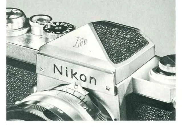 An illustration from Nikon F Camera System 1968, 1968, leaf 4