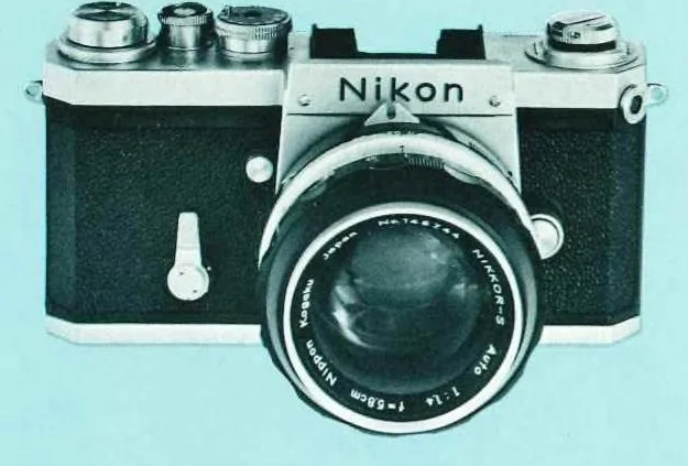 An illustration from Nikon F Camera System 1968, 1968, leaf 4
