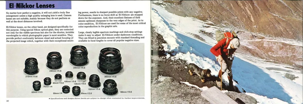 An illustration from Nikon Nikkormat EL Camera 1976, 1976, leaf 21