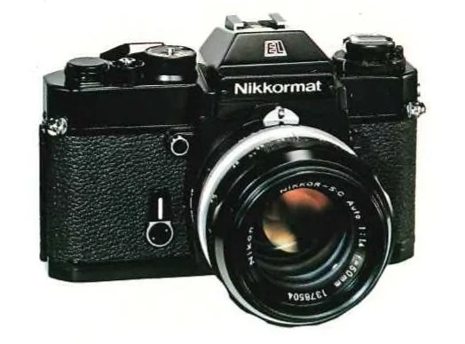 An illustration from Nikon Nikkormat EL Camera 1976, 1976, leaf 3