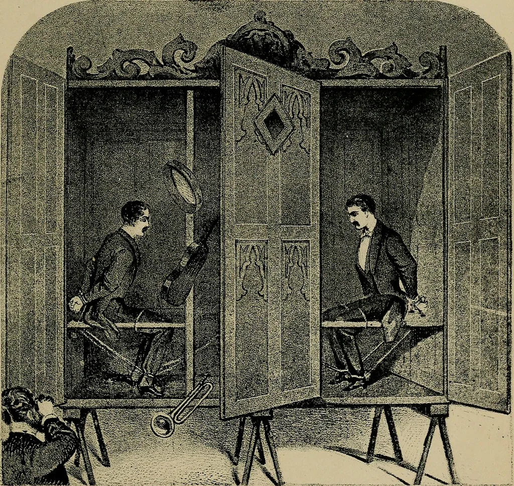An illustration from Nineteenth century miracles, or, Spirits and their work in every country of the earth : a complete historical compendium of the great movement known as "modern spiritualism", 1884, leaf 150