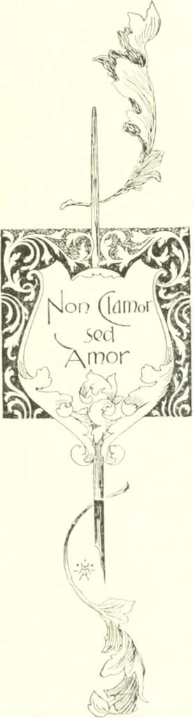 An illustration from Ninety-eight : a calendar for the year 1898; with some drawings suggestive of the everyday life of the past in Canada, 1898, leaf 28