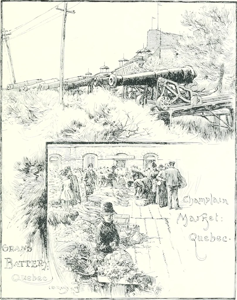 An illustration from Ninety-five : a calendar for the year MDCCCXCV; with some selections from Canadian writers and drawings by members of the Toronto Art Students' League, 1895, leaf 12