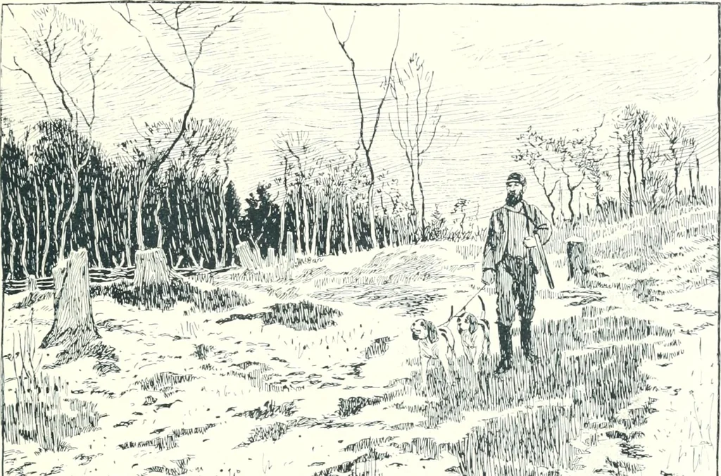 An illustration from Ninety-five : a calendar for the year MDCCCXCV; with some selections from Canadian writers and drawings by members of the Toronto Art Students' League, 1895, leaf 22
