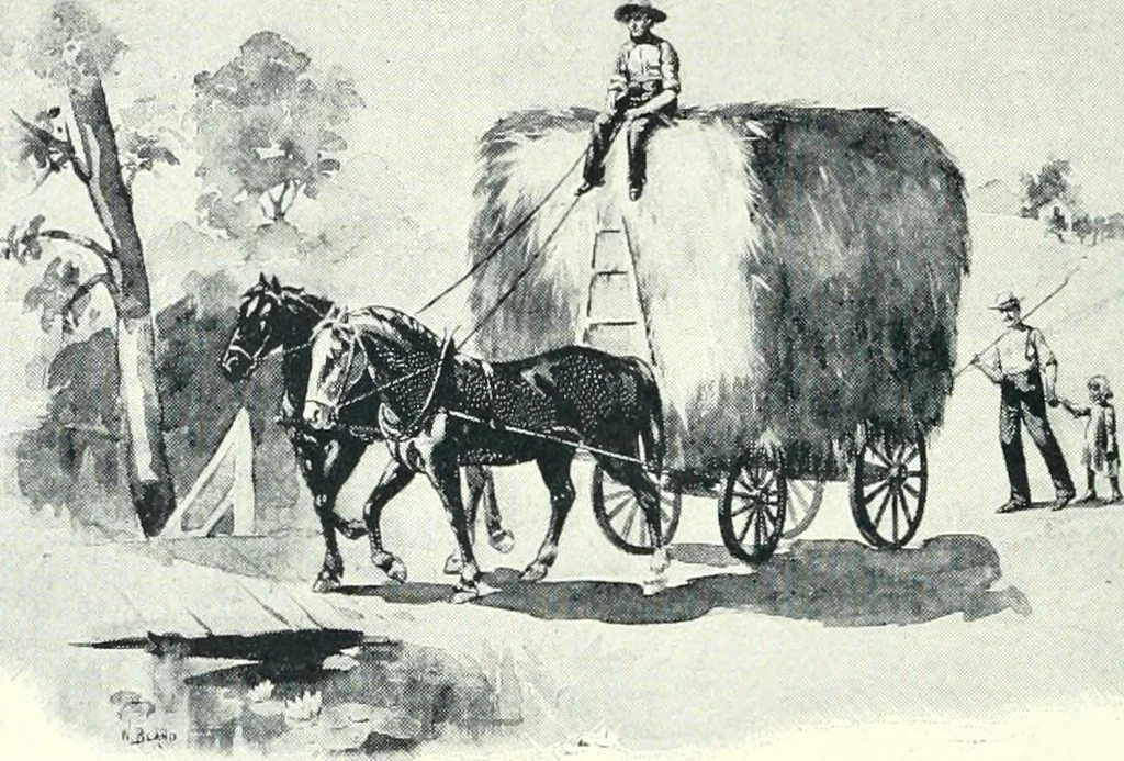 An illustration from Ninety-five : a calendar for the year MDCCCXCV; with some selections from Canadian writers and drawings by members of the Toronto Art Students' League, 1895, leaf 23
