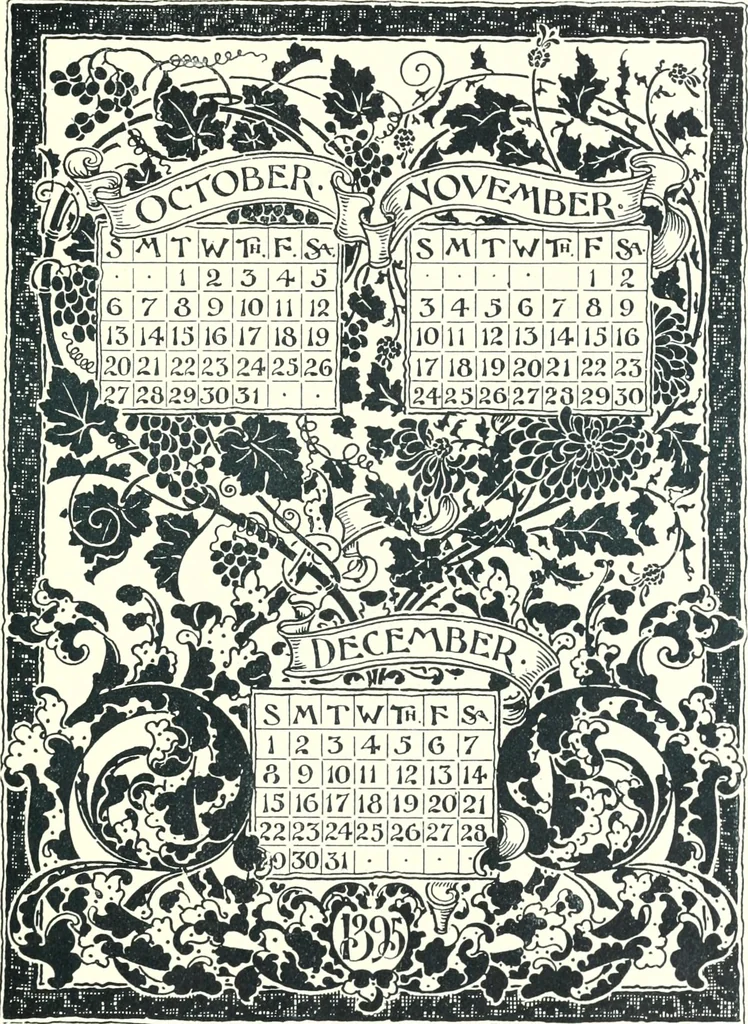 An illustration from Ninety-five : a calendar for the year MDCCCXCV; with some selections from Canadian writers and drawings by members of the Toronto Art Students' League, 1895, leaf 24