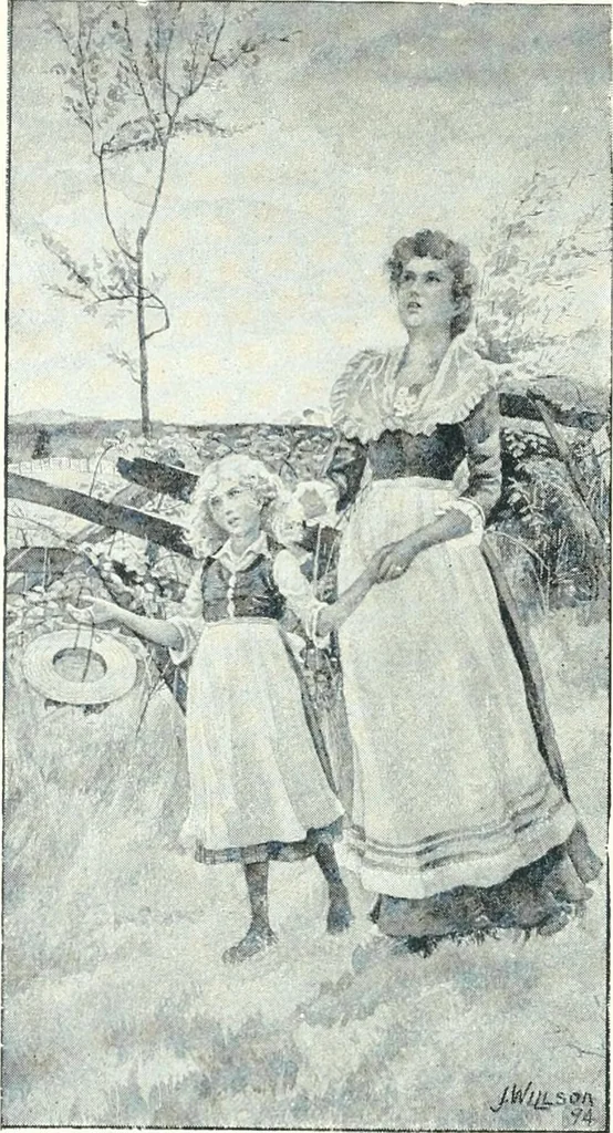 An illustration from Ninety-five : a calendar for the year MDCCCXCV; with some selections from Canadian writers and drawings by members of the Toronto Art Students' League, 1895, leaf 9