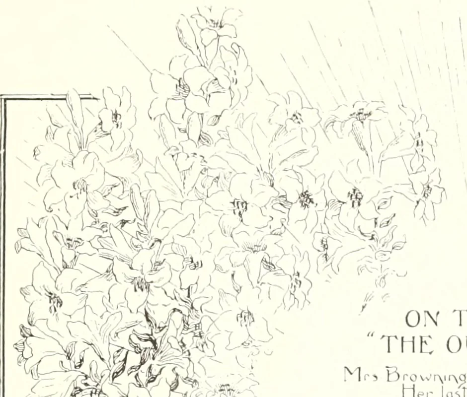 An illustration from Ninety-four : a calendar for the year of Our Lord MDCCCXCIV; with verses by some of the Canadian writers of verse and drawings by members of the Toronto Art Students' League, 1894, leaf 12