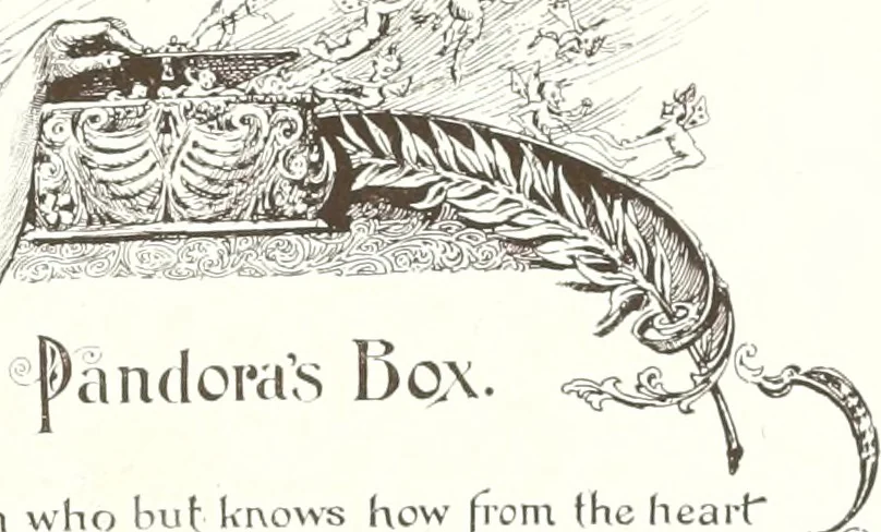 An illustration from Ninety-four : a calendar for the year of Our Lord MDCCCXCIV; with verses by some of the Canadian writers of verse and drawings by members of the Toronto Art Students' League, 1894, leaf 26