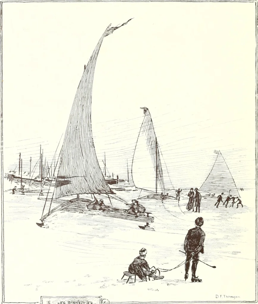 An illustration from Ninety-four : a calendar for the year of Our Lord MDCCCXCIV; with verses by some of the Canadian writers of verse and drawings by members of the Toronto Art Students' League, 1894, leaf 3