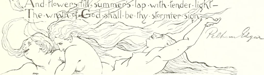 An illustration from Ninety-four : a calendar for the year of Our Lord MDCCCXCIV; with verses by some of the Canadian writers of verse and drawings by members of the Toronto Art Students' League, 1894, leaf 6