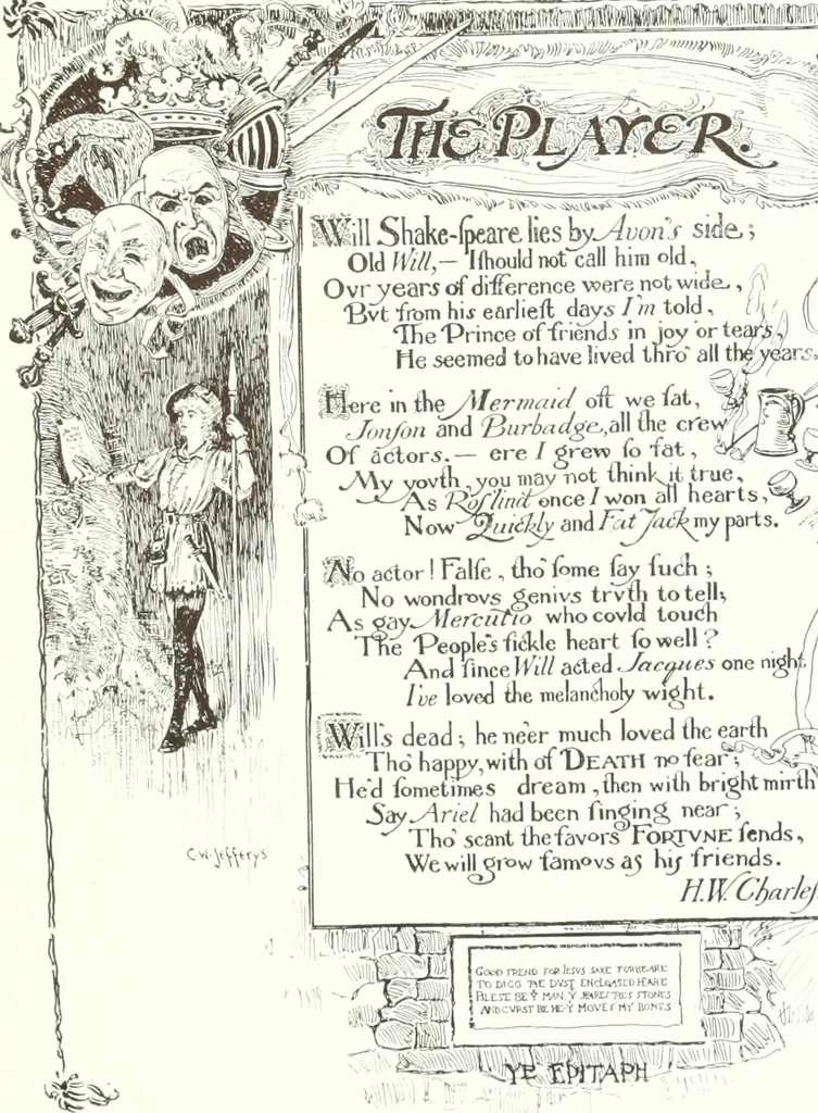An illustration from Ninety-four : a calendar for the year of Our Lord MDCCCXCIV; with verses by some of the Canadian writers of verse and drawings by members of the Toronto Art Students' League, 1894, leaf 8