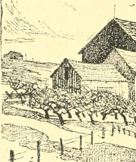 An illustration from Ninety-nine : a calendar for the year 1899; with drawings illustrative of country life in Canada, 1899, leaf 11