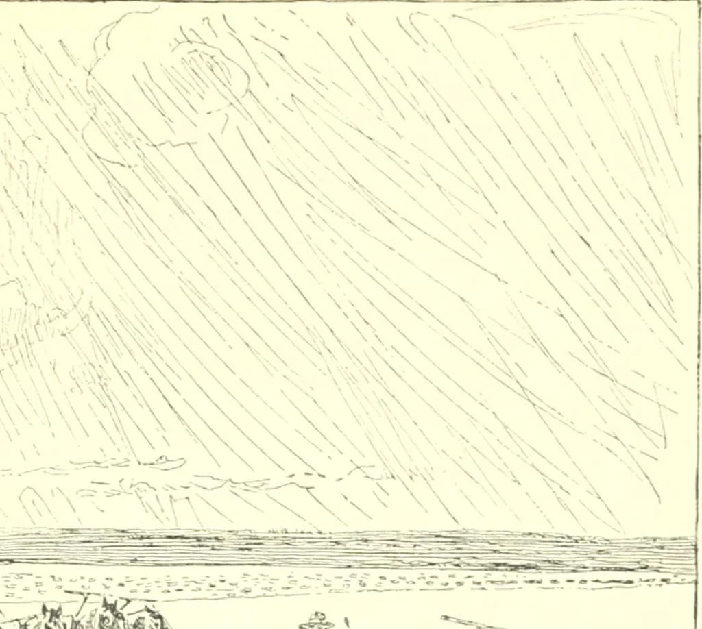An illustration from Ninety-nine : a calendar for the year 1899; with drawings illustrative of country life in Canada, 1899, leaf 18