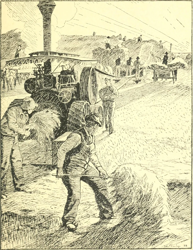 An illustration from Ninety-nine : a calendar for the year 1899; with drawings illustrative of country life in Canada, 1899, leaf 20