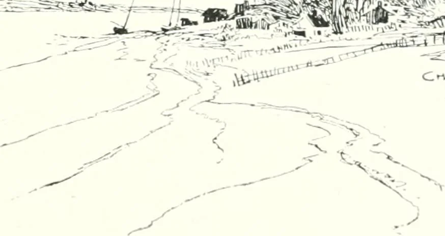 An illustration from Ninety-seven : a calendar for the year 1897 with sketches of some Canadian water-ways and appropriate selections from Canadian writers, 1897, leaf 16