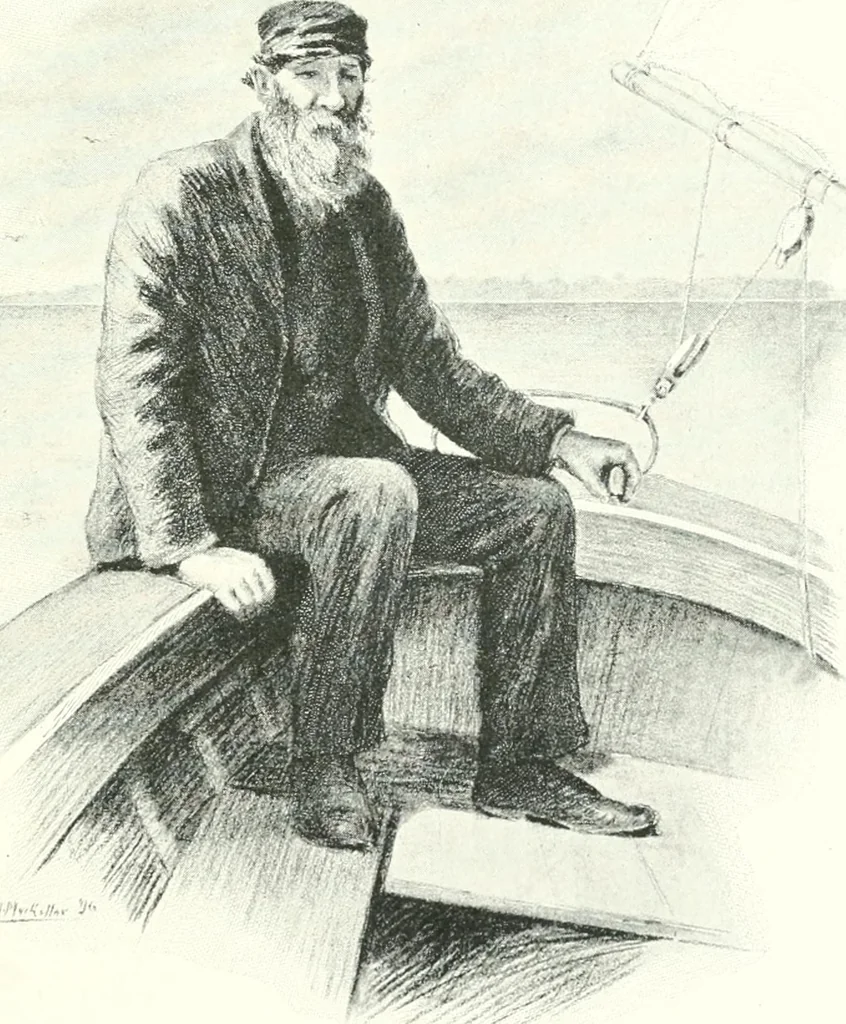 An illustration from Ninety-seven : a calendar for the year 1897 with sketches of some Canadian water-ways and appropriate selections from Canadian writers, 1897, leaf 20