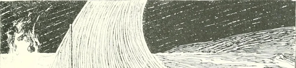 An illustration from Ninety-seven : a calendar for the year 1897 with sketches of some Canadian water-ways and appropriate selections from Canadian writers, 1897, leaf 22