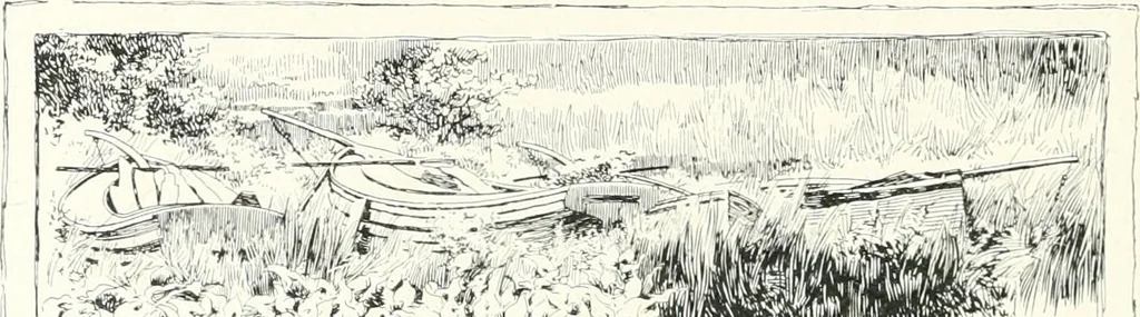 An illustration from Ninety-seven : a calendar for the year 1897 with sketches of some Canadian water-ways and appropriate selections from Canadian writers, 1897, leaf 7