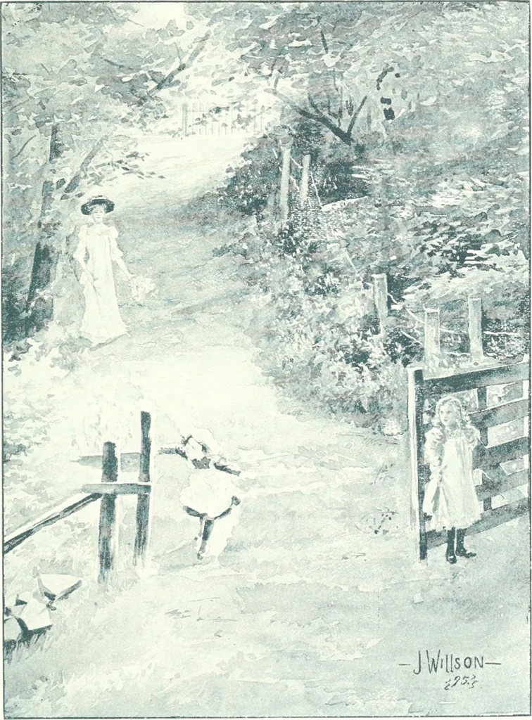 An illustration from Ninety-six : a calendar for the year 1896 with sketches of some Canadian water-ways and appropriate selections from Canadian writers, 1896, leaf 12