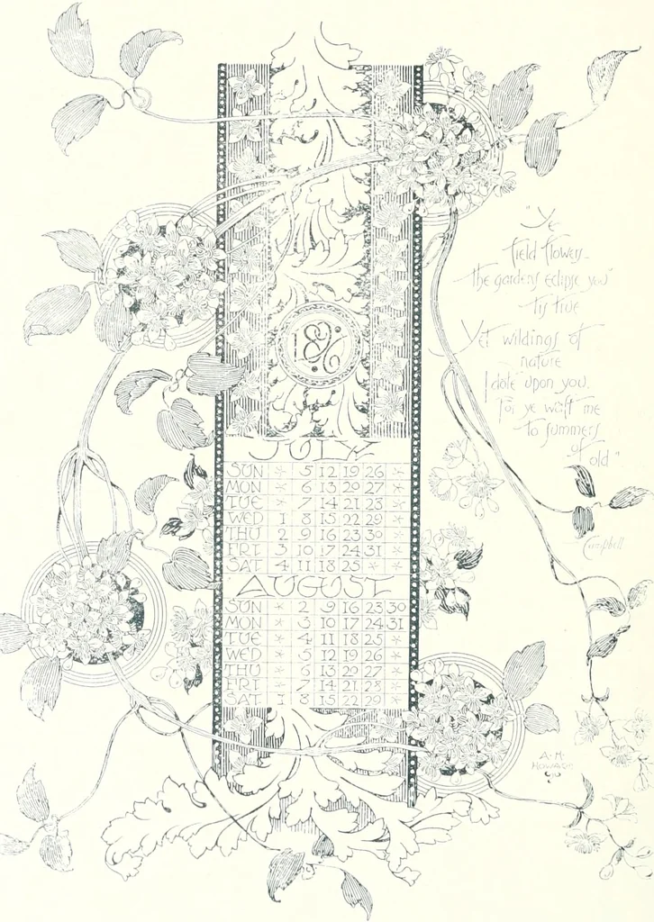 An illustration from Ninety-six : a calendar for the year 1896 with sketches of some Canadian water-ways and appropriate selections from Canadian writers, 1896, leaf 15