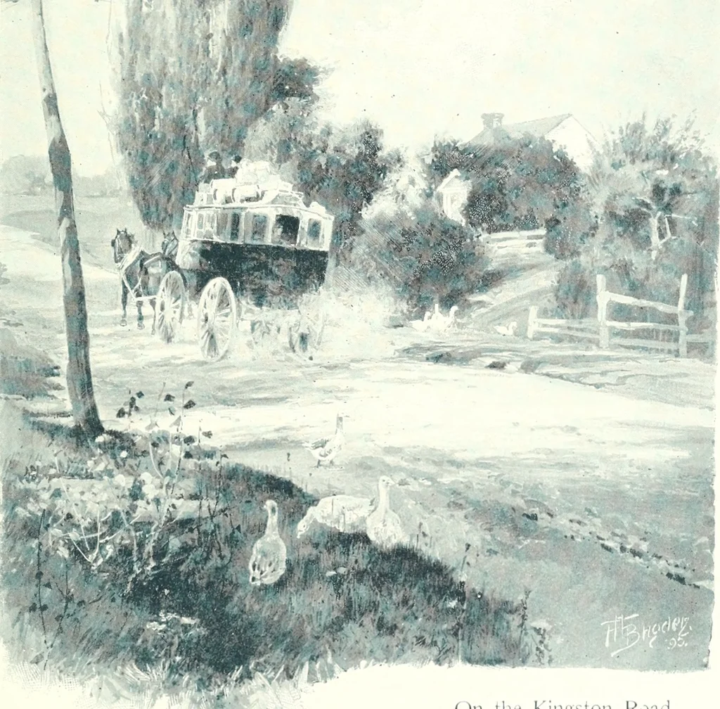 An illustration from Ninety-six : a calendar for the year 1896 with sketches of some Canadian water-ways and appropriate selections from Canadian writers, 1896, leaf 18