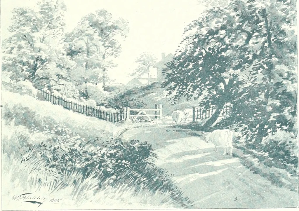 An illustration from Ninety-six : a calendar for the year 1896 with sketches of some Canadian water-ways and appropriate selections from Canadian writers, 1896, leaf 20