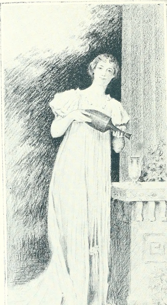 An illustration from Ninety-six : a calendar for the year 1896 with sketches of some Canadian water-ways and appropriate selections from Canadian writers, 1896, leaf 21
