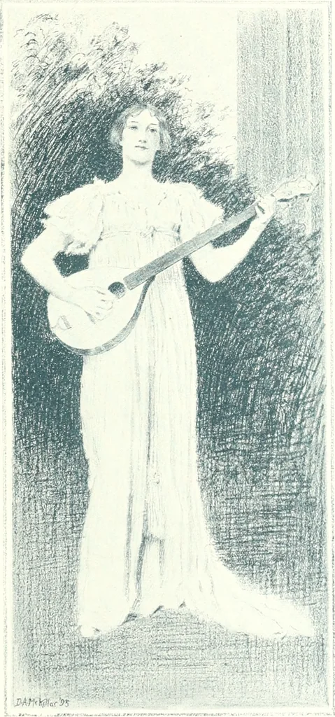 An illustration from Ninety-six : a calendar for the year 1896 with sketches of some Canadian water-ways and appropriate selections from Canadian writers, 1896, leaf 22