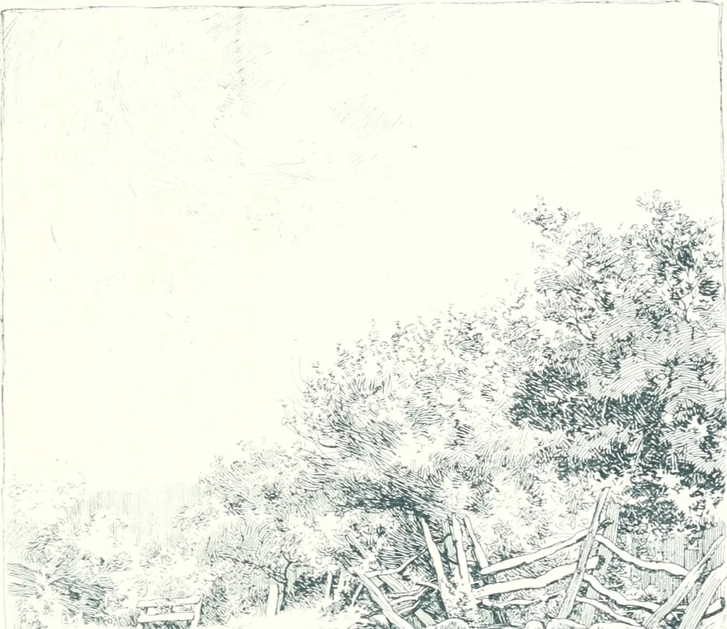An illustration from Ninety-six : a calendar for the year 1896 with sketches of some Canadian water-ways and appropriate selections from Canadian writers, 1896, leaf 8