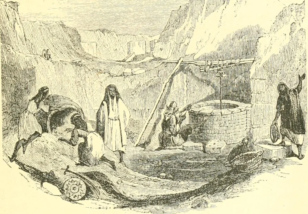 An illustration from Nineveh and Babylon; a narrative of a second expedition to Assyria during the years 1849, 1850, and 1851, 1867, leaf 110