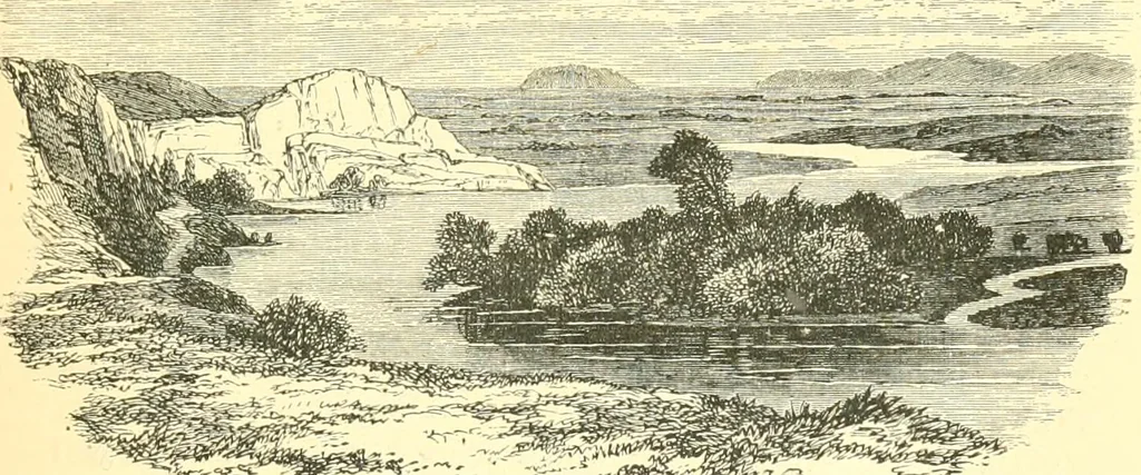 An illustration from Nineveh and Babylon; a narrative of a second expedition to Assyria during the years 1849, 1850, and 1851, 1867, leaf 170