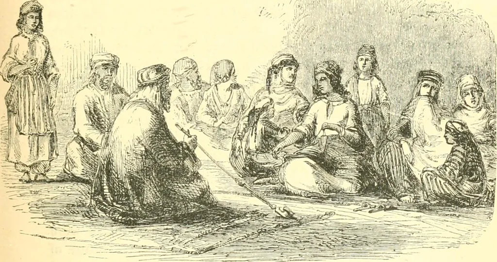An illustration from Nineveh and Babylon; a narrative of a second expedition to Assyria during the years 1849, 1850, and 1851, 1867, leaf 202
