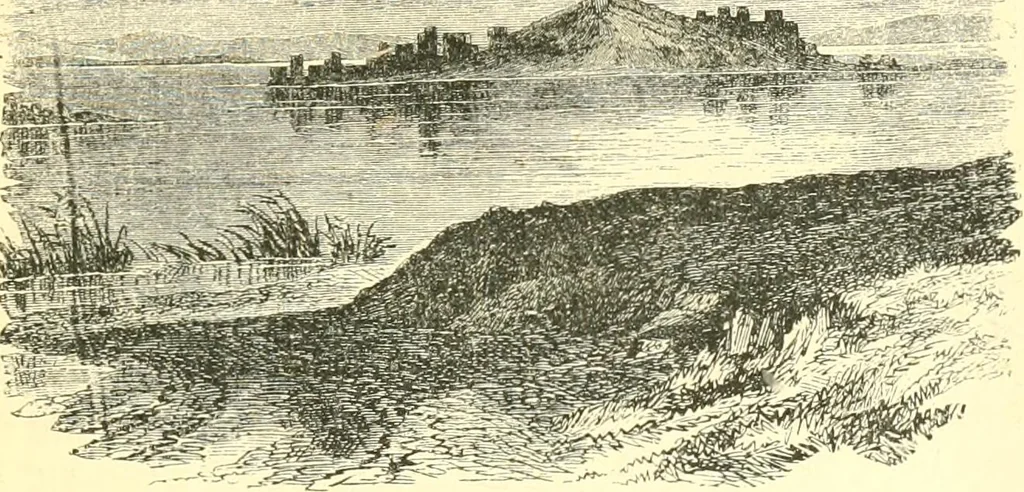 An illustration from Nineveh and Babylon; a narrative of a second expedition to Assyria during the years 1849, 1850, and 1851, 1867, leaf 210