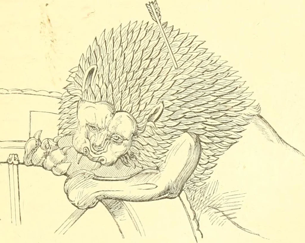 An illustration from Nineveh and Babylon; a narrative of a second expedition to Assyria during the years 1849, 1850, and 1851, 1867, leaf 22