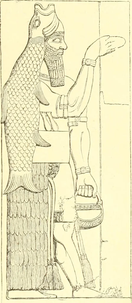 An illustration from Nineveh and Babylon; a narrative of a second expedition to Assyria during the years 1849, 1850, and 1851, 1867, leaf 230