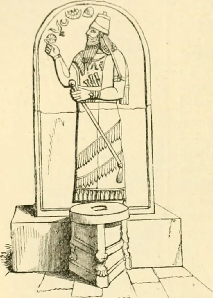 An illustration from Nineveh and Babylon; a narrative of a second expedition to Assyria during the years 1849, 1850, and 1851, 1867, leaf 231