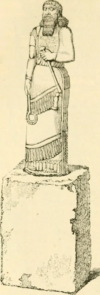 An illustration from Nineveh and Babylon; a narrative of a second expedition to Assyria during the years 1849, 1850, and 1851, 1867, leaf 235